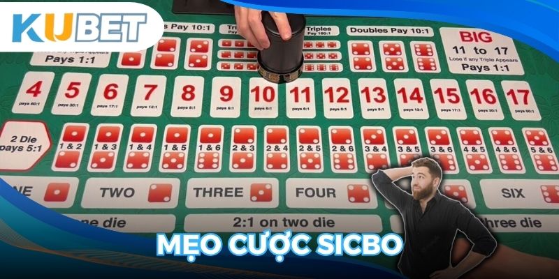 Mẹo cược sicbo